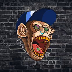 Animated Wicked Ape Vampire #4