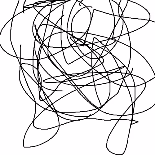 its just scribbles
