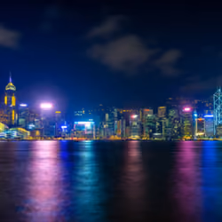 Victoria harbour with twilight. #2