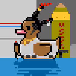 CryptoDuckie #425 | Loc Dog Duckie