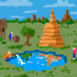 Southeast Asian street pixel