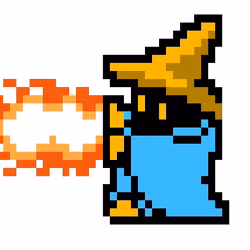 Final Fantasy Black Mage Fire