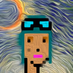 Van Gogh Punk #9844