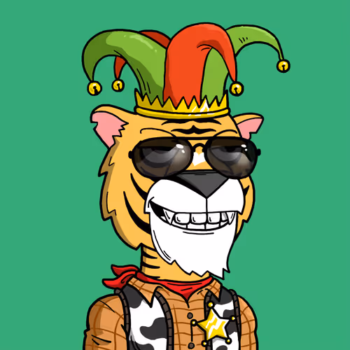 Grouchy Tiger Social Club #671