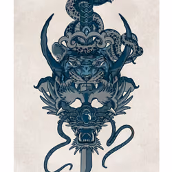 Dragon Tiger Snake Kabob #01
