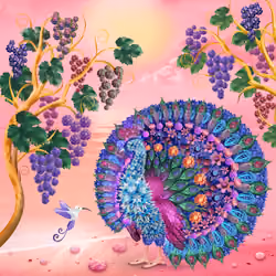 Colibri meets Peacock 