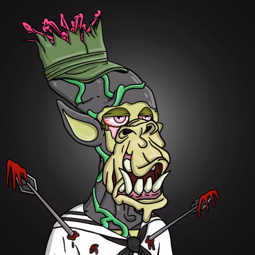Mutant Alien Ape 1664