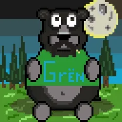Digital Bear Band Fan #0230