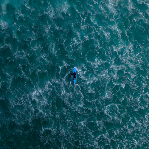 Stormy Surf Waters