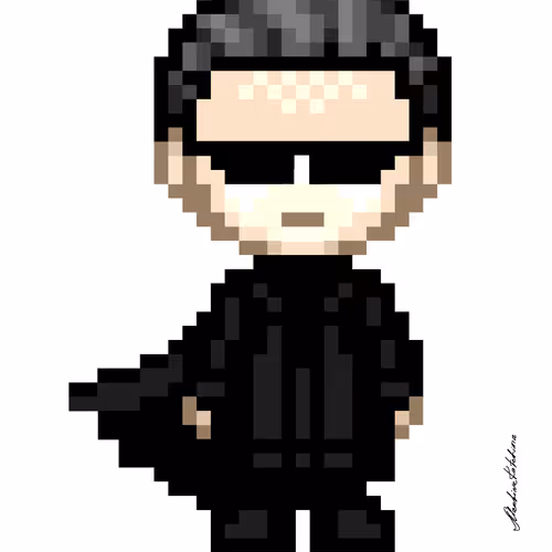 Matrix. Neo | COLLABORATION PIXEL FREAK & MARKINA