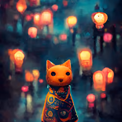 An Ai-Ode to Neon Goyangi