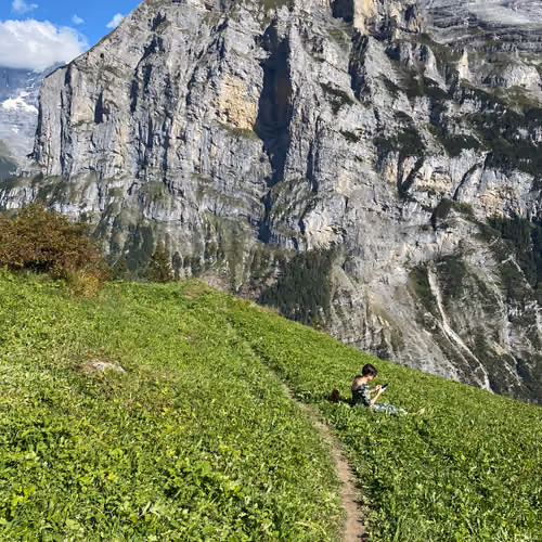 swiss alps connected to metaverse