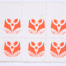 1 of 1 - Jay Gets Busted x Red Ganja Blotter - 40 years later! x TFA - "Red Ganja - 10 Strip" Photo 