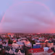 Midnight Rainbow, Reykjavik, Iceland