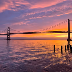 Colorful San Francisco Bay