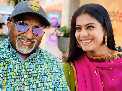 Nik with Kajol