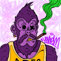 Purp'd out Ape