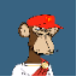 Fast Food Pixel Ape #332