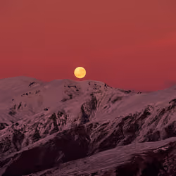 Moonset Lune