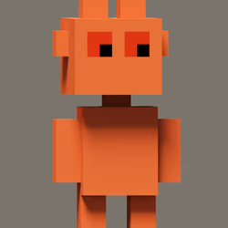 Stoned Orange Alien - #5