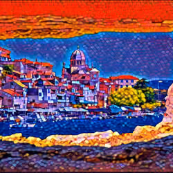 Mosaic (Sibenik, Croatia)