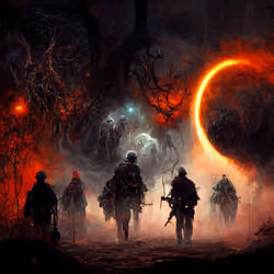 World at the end of the war