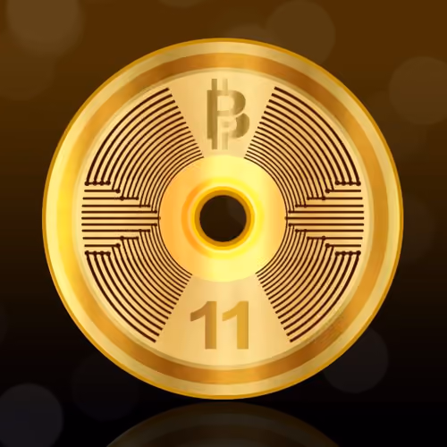 NFT Pixel Project Special Edition: Gold Coin with a Hole #11