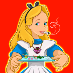 alice #19 red