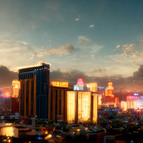 "Las Vegas Skyline"