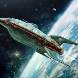 Shuttle in Space - 3