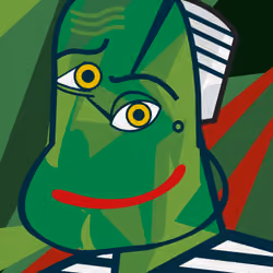 Face Portrait - Prisoner Pepe