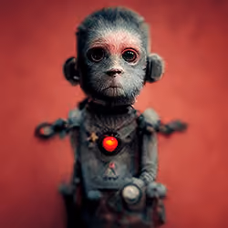grey monkey