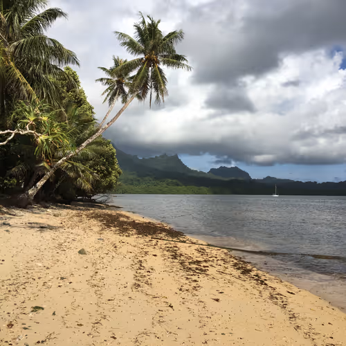 Tropical Pacific Islands In Micronesia