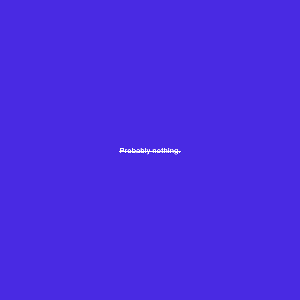 Probably nothing #65