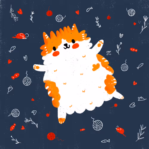 Sonya Illustration Rescued Cats
