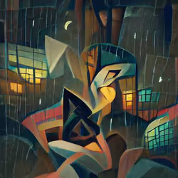 Rainy Seattle Night