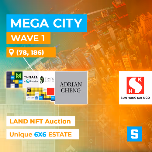 Mega City LAND Sale - 6x6 Estate M [78,186]