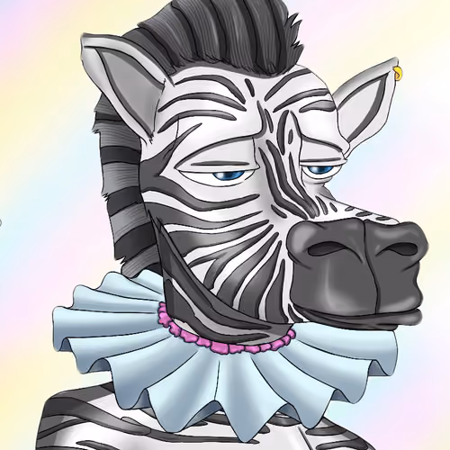 Sophisticated Zebra #39/500