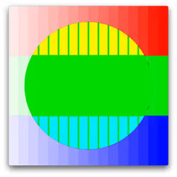 Blending In: Red & Green