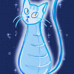 Water Drop a Cat