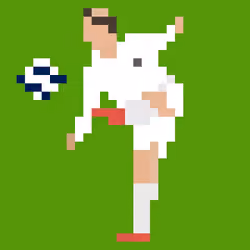 Zidane's goal footipixel#4