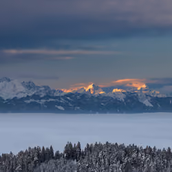 A little Alpenglow