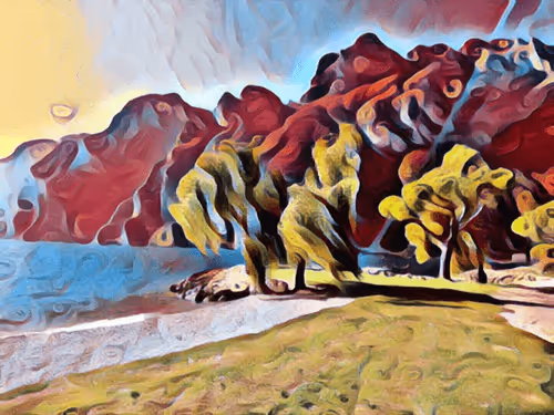 Hirscapes : Foot of the Sap Mountains