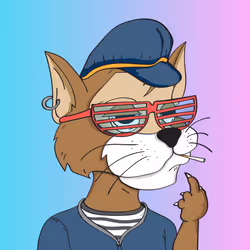The Crazy Cat Club #0595 R