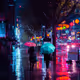 Lanterns in the Rain