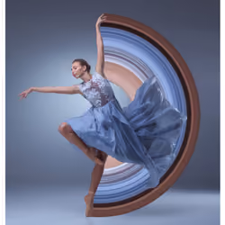 Circular Pixel Stretch Effect