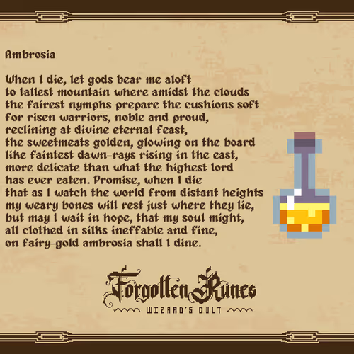 Poetry Of The Forgotten Runes