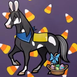 Jack the Horse - Easter Bunny 