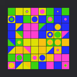 Pixel Blocks Precursor 0110