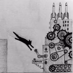 Cat vs Rockets
